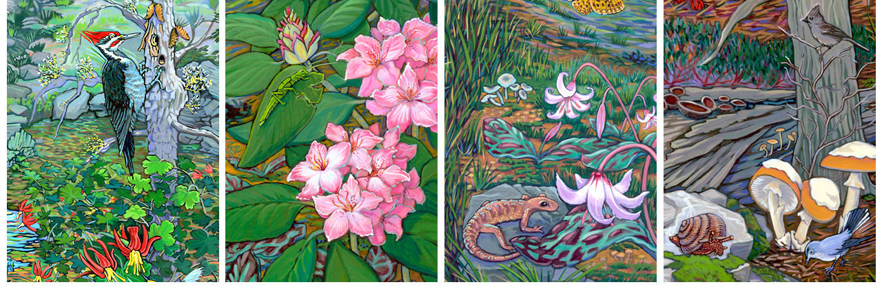 Banner1 with detail from Layers of Life mural